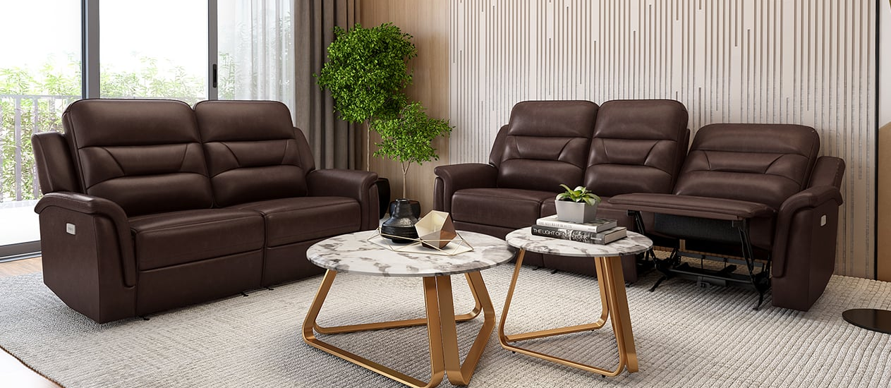 Modern Comfort: 3-Seater Electric Recliner Sofa for Restful Evenings