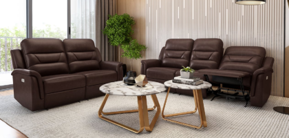 Modern Comfort: 3-Seater Electric Recliner Sofa for Restful Evenings