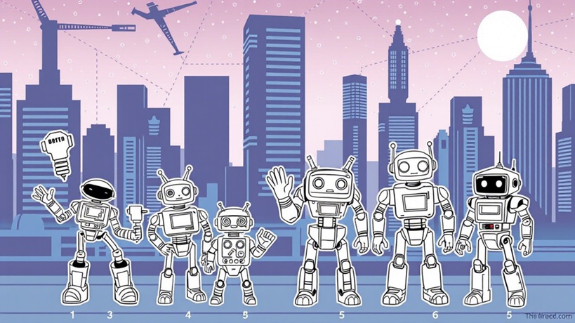 robots dot to dot nattapong