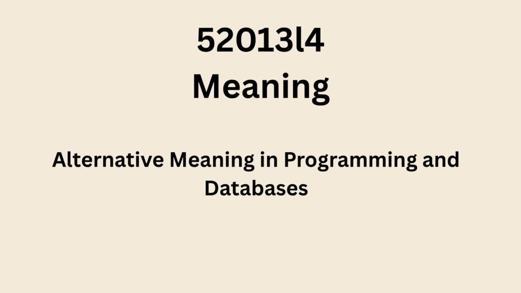 52013l4 meaning
