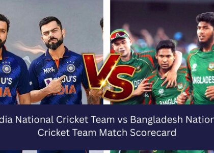 india national cricket team vs bangladesh national cricket team match scorecard