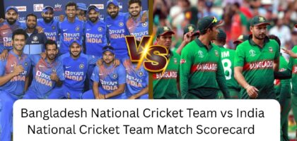 bangladesh national cricket team vs india national cricket team match scorecard