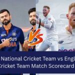 india national cricket team vs england cricket team match scorecard