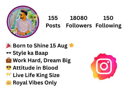 instagram bio for boys