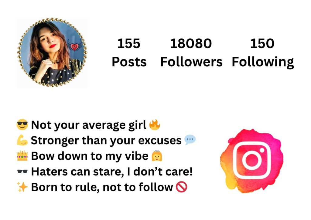 instagram bio for girls