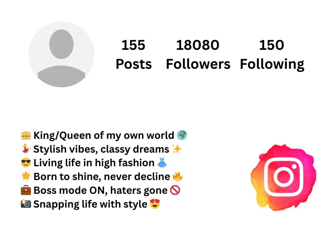 instagram vip bio