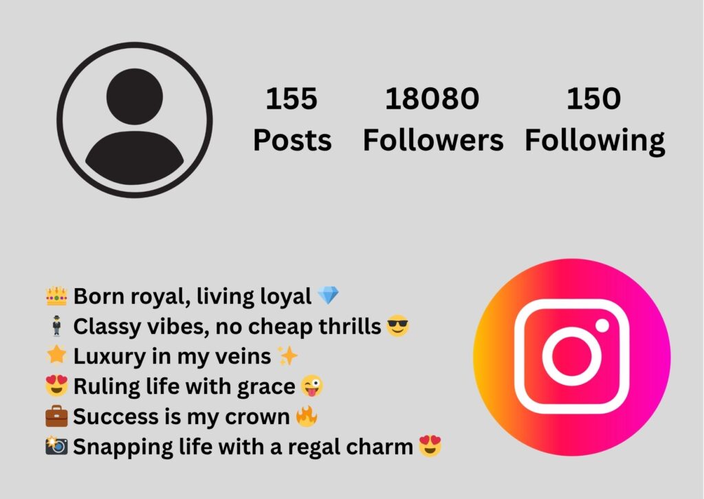 instagram vip bio