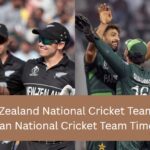 new zealand national cricket team vs pakistan national cricket team timeline