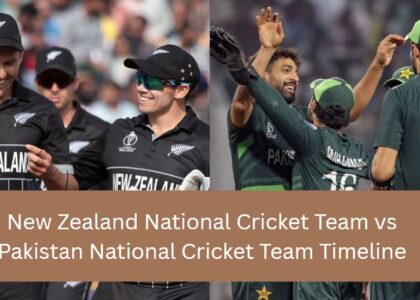 new zealand national cricket team vs pakistan national cricket team timeline
