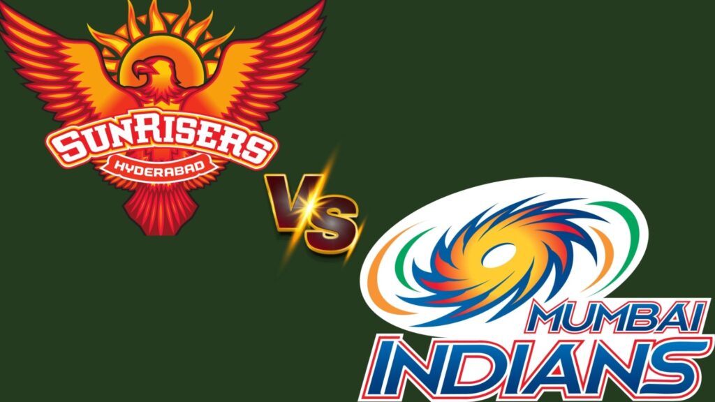 sunrisers hyderabad vs mumbai indians timeline
