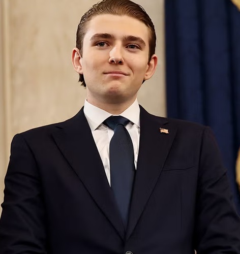 barron trump height