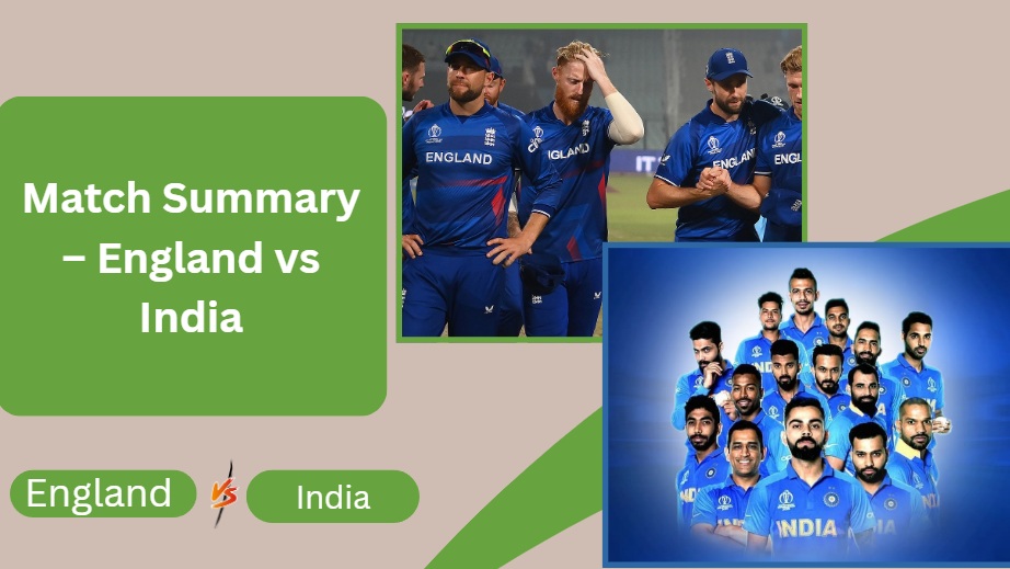 england cricket team vs india national cricket team match scorecard