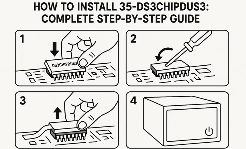 how to install 35-ds3chipdus3