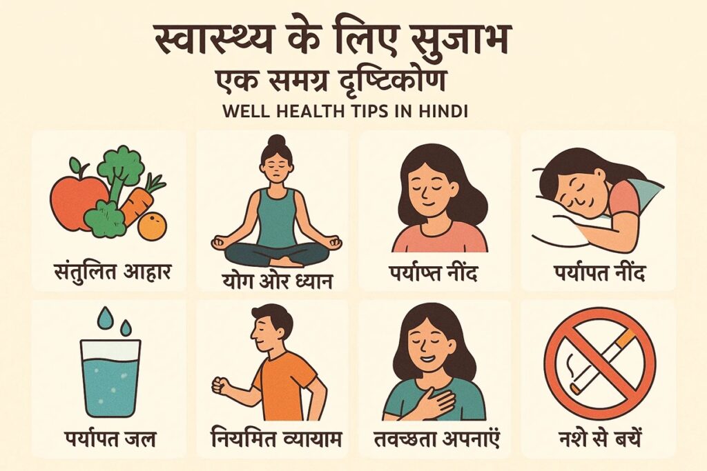 well health organic fitness tips