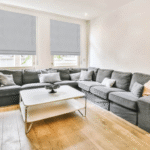 Adding Ambiance To Living And Dining Areas With Fabric Roman Shades