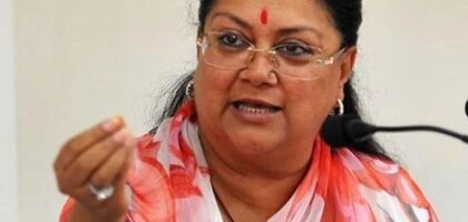 vasundhara raje age