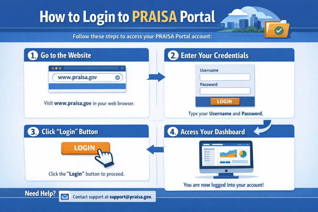 praisa login