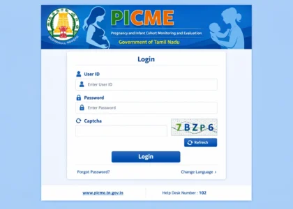 picme 3.0 tn gov in login