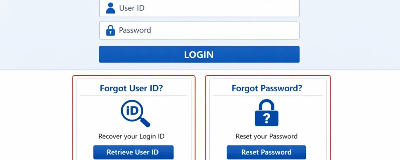 irctc login id and password forgot