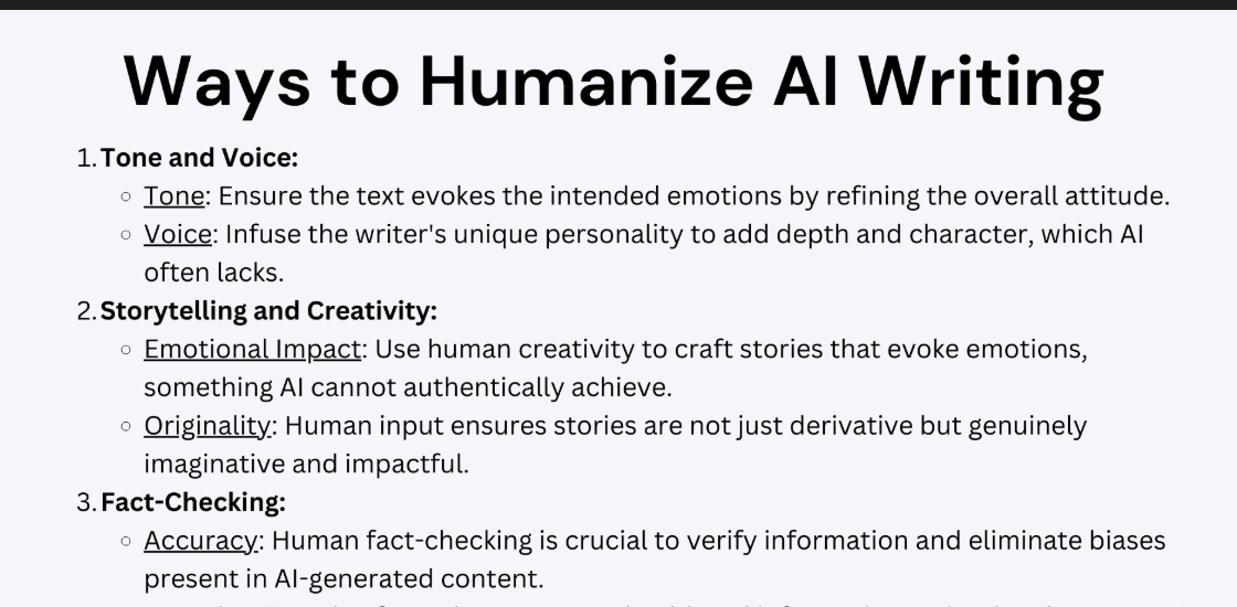 What Makes AI Text Humanization Technology Unique?