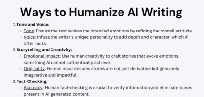 What Makes AI Text Humanization Technology Unique?