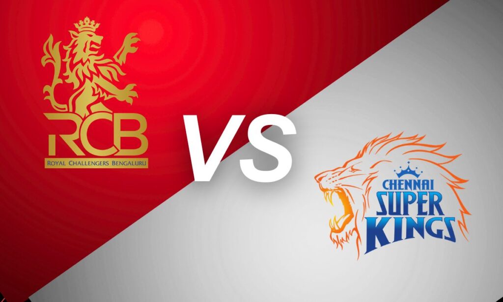 royal challengers bengaluru vs chennai super kings match scorecard